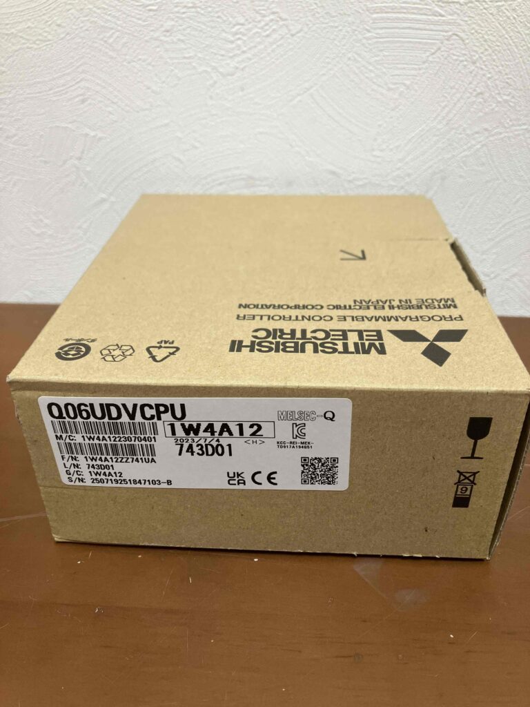 三菱電機 ユニバーサルモデル高速タイプQCPU Q06UDVCPU を買取りました。 買取金額35,000円 | FA機器買取本舗